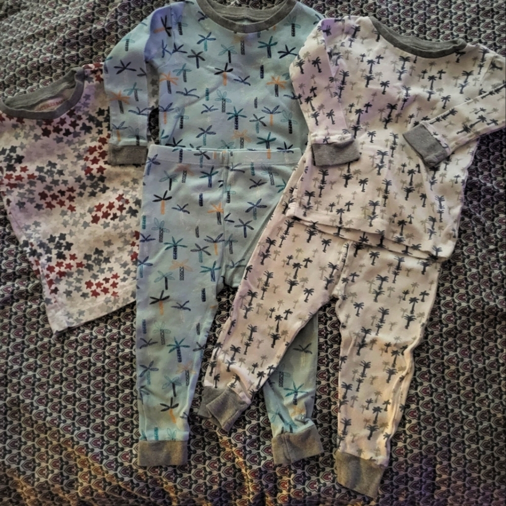 Burts bees pj sets, 12 months.